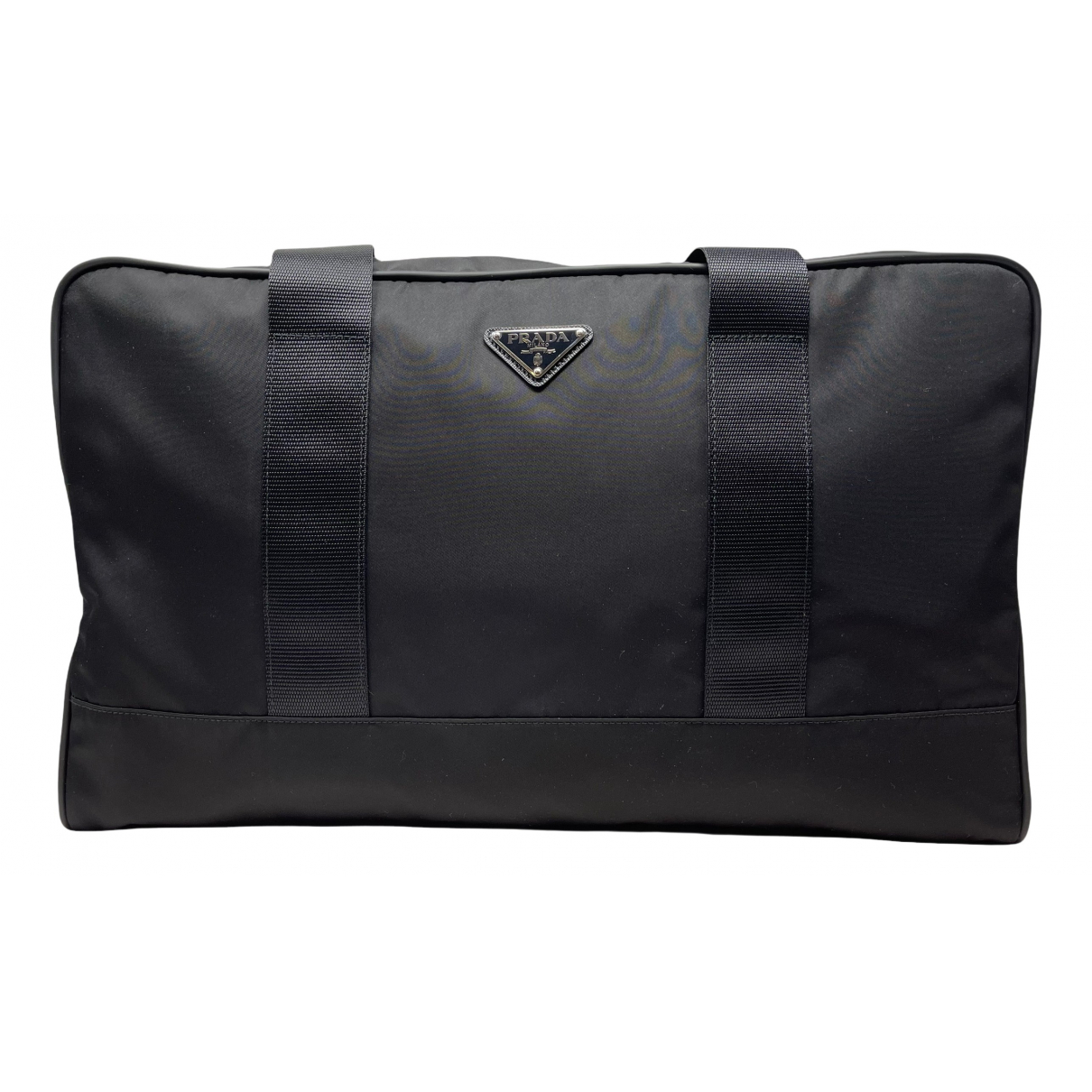Travel bag Prada Black in Polyester 